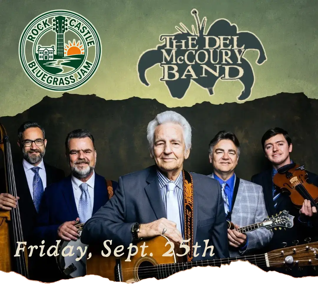 The Del McCoury Band at Rock Castle in Hendersonville